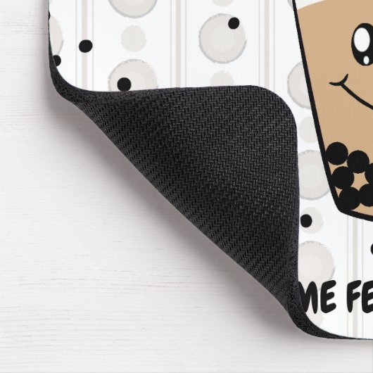 Leuke Boba Bubble Tea Pun Mousepad Muismat (Hoek)