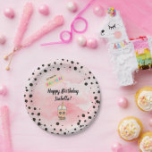 Leuke Boba Tea Verjaardagsfeestje Papier Borden Papieren Bordje (Feest)