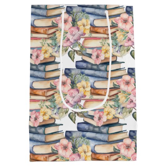 Leuke boeken Bloemenliefhebbers Club Party Medium Cadeauzakje (Achterkant)