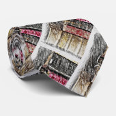 Leuke boeken in de bibliotheek stropdas (Opgerold)