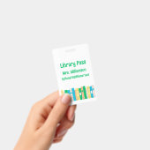 Leuke Boeken School Bibliotheek Hall Pass Badge (Handheld)