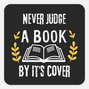 Leuke boeken voor alle leeftijden vierkante sticker