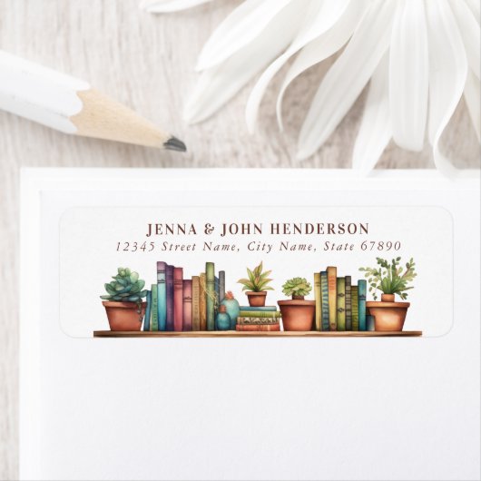 Leuke Boekenplank Retouradres Labels (Insitu)