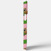 Leuke boekenwurm uil lezen boek Cartoon Case-Mate iPhone Case (Achterkant / Rechts)