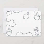 Leuke Boheemse Welkom Kaart Leraar (Achterkant)