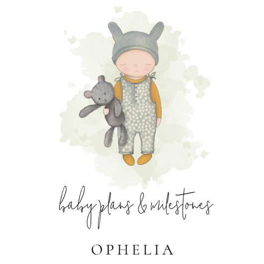 Leuke Boho Baby plannen Mijlpalen Sage Planner