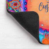 Leuke Boho Bloemen  Telefoon Inspirativiteit Muismat (Hoek)