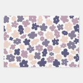 Leuke Boho Daisy Mix n Match Baby shower Inpakpapier Vel (Voorkant)