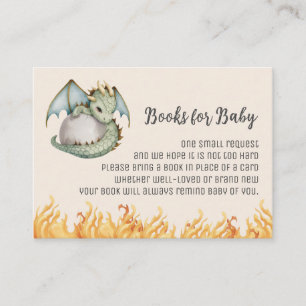 Leuke Boho Dragon Egg Books voor Baby Kaart aanvra