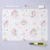 Leuke Boho Eenhoorns Bloemen Ballonnen Baby shower Tissuepapier (Craft)