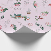 Leuke Boho Lavendel vakantie Cadeaupapier (Hoek)