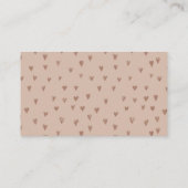 Leuke Boho Rain Cloud Boeken voor Baby Informatiekaartje (Achterkant)