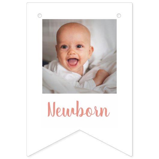 Leuke Boho regenboog 1e verjaardag 12 maanden foto Vlaggetjes (Tweede vlag)