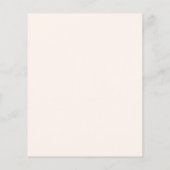 Leuke Boho Retro Bloemen Vrijgezellenfeest Moeder  (Achterkant)