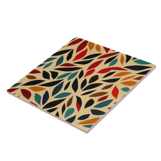 Leuke Boho stijl keramische Tegel Tegeltje (Zijkant)