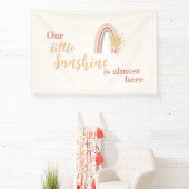 Leuke Boho Sun en Rainbow Baby Spandoek (Insitu)