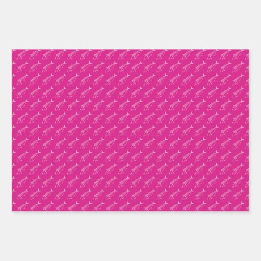 Leuke Bonito in Pastel Roze op Hot Pink in Klein Inpakpapier Vel (Voorkant 2)