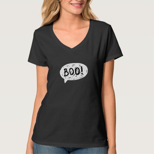 Leuke BOO! T-shirt (Voorkant)