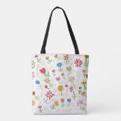 Leuke boodschappentas tote bag (Achterkant)