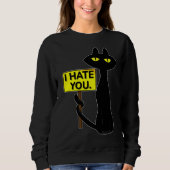 Leuke Booglie Grappige Ik Haat Jou T-Shirt (Voorkant)