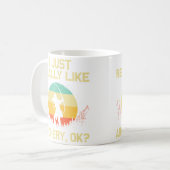 Leuke Boogschieten Voor Boogjager Boogschutter Pij Koffiemok (Voorkant links)