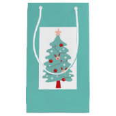 Leuke Boom Gift Bag (Seafoam) Klein Cadeauzakje (Voorkant)