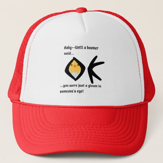 Leuke Boomer Humor Trucker Pet (Voorkant)