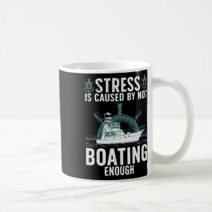 Leuke Boot Voor Mannen Vrouwen Stress Boater Jacht Koffiemok