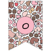 Leuke borst vrouw bunting vlaggen vlaggetjes (Tweede vlag)