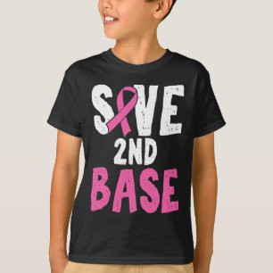 Leuke borstkanker bewustwording maand Bespaar twee T-shirt