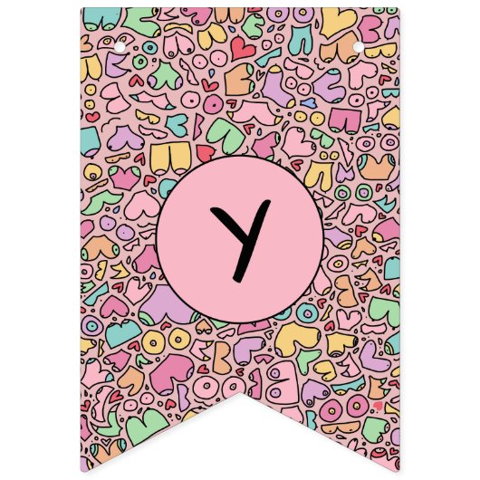 leuke borstvrouw vlaggetjes (Eerste vlag)