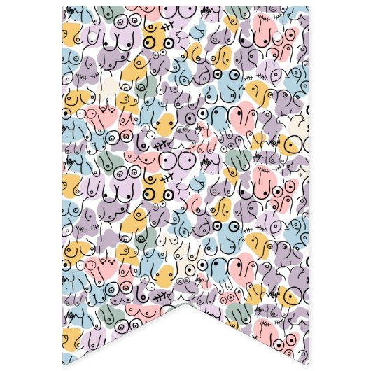 leuke borstvrouw vlaggetjes (Eerste vlag)