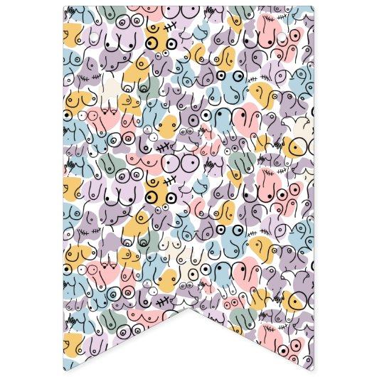 leuke borstvrouw vlaggetjes (Derde vlag)