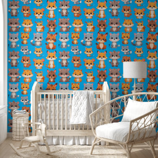 Leuke bosdieren behang