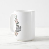 Leuke Botanische Koala Beary Waterverf Illustratie Koffiemok (Voorkant links)