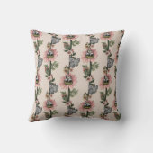 Leuke Botanische Koala Beary Waterverf Illustratie Kussen (Achterkant)