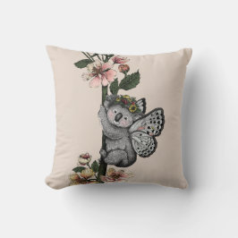Leuke Botanische Koala Beary Waterverf Illustratie Kussen
