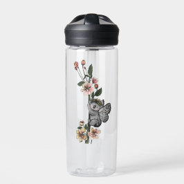 Leuke Botanische Koala Beary Waterverf Illustratie Waterfles