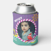 Leuke Boten Foto Paarse Aqua Koelbox Blikjeskoeler (Blikje Achterkant)