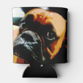 Leuke Boxer Dog Koelbox Blikjeskoeler (Achterkant)