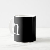 Leuke brief m Halloween kostuums Koffiemok (Voorkant links)