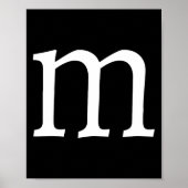 Leuke brief m Halloween kostuums Poster (Voorkant)