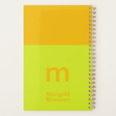 Leuke Bright Gepersonaliseerde Planner Custom Mono (Achterkant)