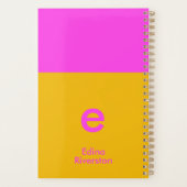 Leuke Bright Gepersonaliseerde Planner Custom Mono (Achterkant)