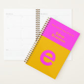 Leuke Bright Gepersonaliseerde Planner Custom Mono (Display)