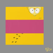 Leuke Bright Pink Belly Band Uitnodigingen Wikkel