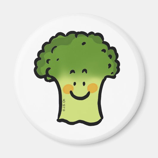 Leuke broccoli magneet (Voorkant)