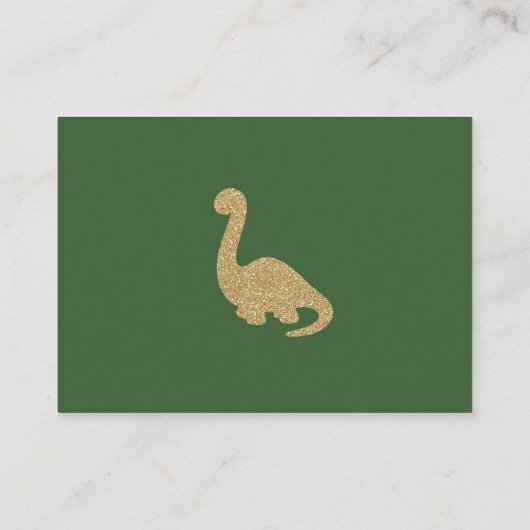 Leuke Brontosaurus Dinosaurus Breng een boekje Informatiekaartje (Achterkant)