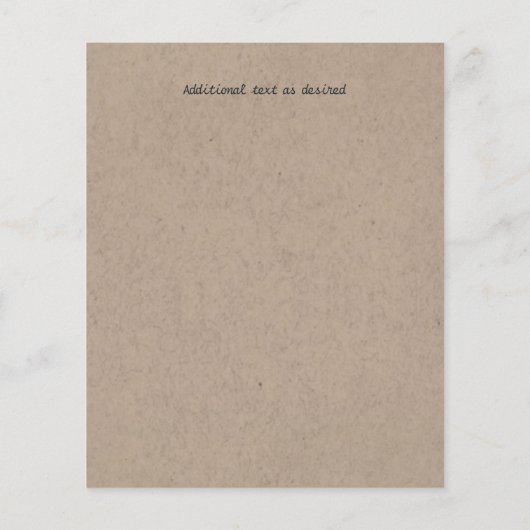 Leuke Bruidegom Bruid Landelijke Trouw Uitnodiging (Achterkant)