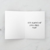 Leuke bruiloft gefeliciteerd kaart (Binnen)